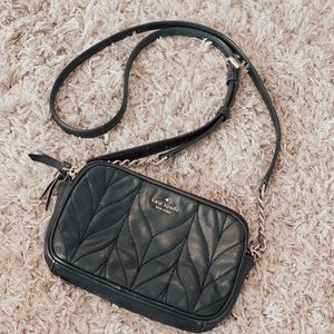 Kate Spade black crossbody purse